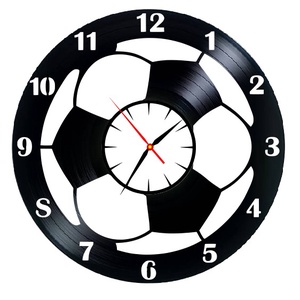 FOTBAL-ceas de perete, Casă & Stil de viață, Accesorii pentru decorat casa, Decorațiuni de pereți, decorațiuni suspendate, Ceasuri de perete, , ARTYNOS