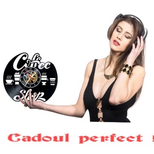 CAFENEA-ceas de perete  - casă & stil de viață - accesorii pentru decorat casa - decorațiuni de pereți, decorațiuni suspendate - ceasuri de perete - Artynos.ro