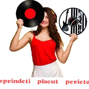 ROCK -ceas de perete - casă & stil de viață - accesorii pentru decorat casa - decorațiuni de pereți, decorațiuni suspendate - ceasuri de perete - Artynos.ro