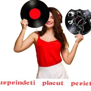 POLITIST- ceas de perete  - casă & stil de viață - accesorii pentru decorat casa - decorațiuni de pereți, decorațiuni suspendate - ceasuri de perete - Artynos.ro