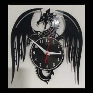 DRAGON-ceas de  perete, Casă & Stil de viață, Accesorii pentru decorat casa, Decorațiuni de pereți, decorațiuni suspendate, Ceasuri de perete, , ARTYNOS