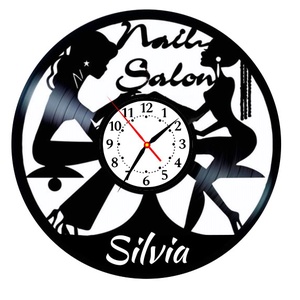 SALON MANICHIURA ( PERSONALIZABIL)-ceas de perete - Artynos.ro