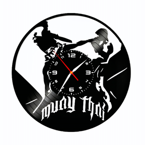 MUAY THAI-ceas de perete, Casă & Stil de viață, Accesorii pentru decorat casa, Decorațiuni de pereți, decorațiuni suspendate, Ceasuri de perete, , ARTYNOS