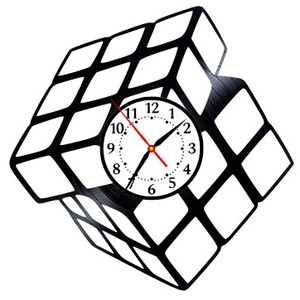 CUB RUBIK- ceas de perete - Artynos.ro
