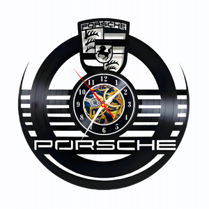 PORSCHE-ceas de perete, Casă & Stil de viață, Accesorii pentru decorat casa, Decorațiuni de pereți, decorațiuni suspendate, Ceasuri de perete, , ARTYNOS