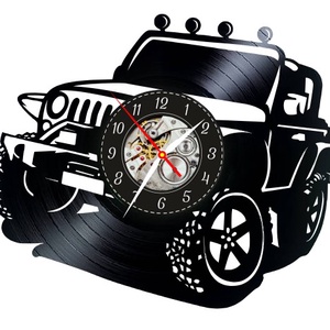 JEEP-ceas de perete, Casă & Stil de viață, Accesorii pentru decorat casa, Decorațiuni de pereți, decorațiuni suspendate, Ceasuri de perete, , ARTYNOS