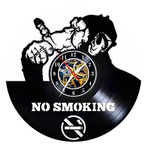 NO SMOKING- ceas de perete, Casă & Stil de viață, Accesorii pentru decorat casa, Decorațiuni de pereți, decorațiuni suspendate, Ceasuri de perete, , ARTYNOS