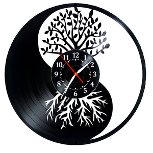 YIN si YANG-  ceas de perete, Casă & Stil de viață, Accesorii pentru decorat casa, Decorațiuni de pereți, decorațiuni suspendate, Ceasuri de perete, , ARTYNOS
