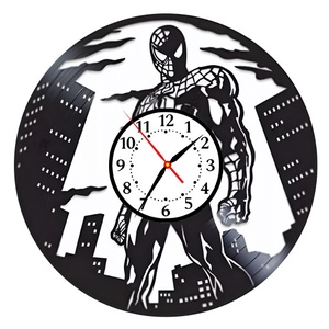 SPIDER MAN-ceas de perete, Casă & Stil de viață, Accesorii pentru decorat casa, Decorațiuni de pereți, decorațiuni suspendate, Ceasuri de perete, , ARTYNOS