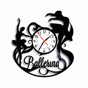 BALERINA- ceas de perete, Casă & Stil de viață, Accesorii pentru decorat casa, Decorațiuni de pereți, decorațiuni suspendate, Ceasuri de perete, , ARTYNOS