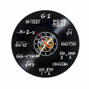 MATEMATICA- ceas de perete, Casă & Stil de viață, Accesorii pentru decorat casa, Decorațiuni de pereți, decorațiuni suspendate, Ceasuri de perete, , ARTYNOS