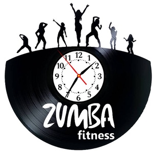ZUMBA FITNESS- ceas de perete, Casă & Stil de viață, Accesorii pentru decorat casa, Decorațiuni de pereți, decorațiuni suspendate, Ceasuri de perete, , ARTYNOS