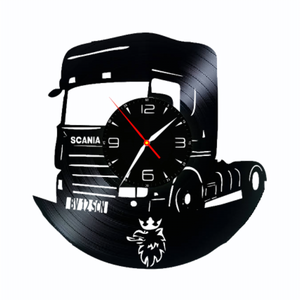 SCANIA- ceas de perete(personalizabil), Casă & Stil de viață, Accesorii pentru decorat casa, Decorațiuni de pereți, decorațiuni suspendate, Ceasuri de perete, , ARTYNOS