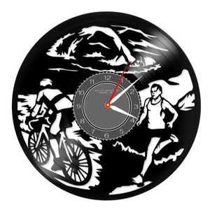 TRIATLON- ceas de perete, Casă & Stil de viață, Accesorii pentru decorat casa, Decorațiuni de pereți, decorațiuni suspendate, Ceasuri de perete, , ARTYNOS