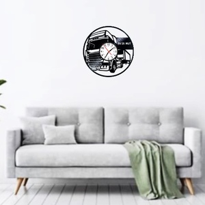 CAMION-ceas de perete (personalizabil) - casă & stil de viață - accesorii pentru decorat casa - decorațiuni de pereți, decorațiuni suspendate - ceasuri de perete - Artynos.ro