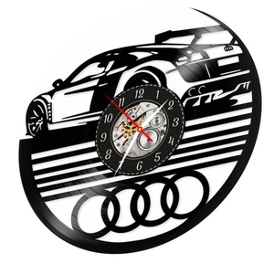 AUDI-ceas de perete - casă & stil de viață - accesorii pentru decorat casa - decorațiuni de pereți, decorațiuni suspendate - ceasuri de perete - Artynos.ro