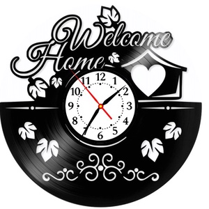 WELCOME HOME-ceas de perete, Casă & Stil de viață, Accesorii pentru decorat casa, Decorațiuni de pereți, decorațiuni suspendate, Ceasuri de perete, , ARTYNOS
