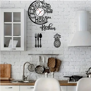 BUCATARIE-ceas de perete  - casă & stil de viață - accesorii pentru decorat casa - decorațiuni de pereți, decorațiuni suspendate - ceasuri de perete - Artynos.ro