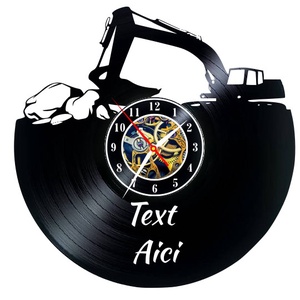 EXCAVATORIST-ceas de perete, Casă & Stil de viață, Accesorii pentru decorat casa, Decorațiuni de pereți, decorațiuni suspendate, Ceasuri de perete, , ARTYNOS