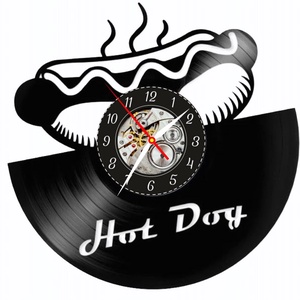 HOT DOG-ceas de perete, Casă & Stil de viață, Accesorii pentru decorat casa, Decorațiuni de pereți, decorațiuni suspendate, Ceasuri de perete, , ARTYNOS