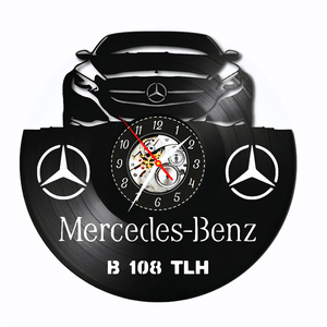 MERCEDES-ceas de perete (personalizabil), Casă & Stil de viață, Accesorii pentru decorat casa, Decorațiuni de pereți, decorațiuni suspendate, Ceasuri de perete, , ARTYNOS