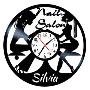 SALON COAFOR-ceas de perete (personalizabil), Casă & Stil de viață, Accesorii pentru decorat casa, Decorațiuni de pereți, decorațiuni suspendate, Ceasuri de perete, , ARTYNOS
