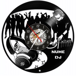 DJ-ceas de perete, Casă & Stil de viață, Accesorii pentru decorat casa, Decorațiuni de pereți, decorațiuni suspendate, Ceasuri de perete, , ARTYNOS