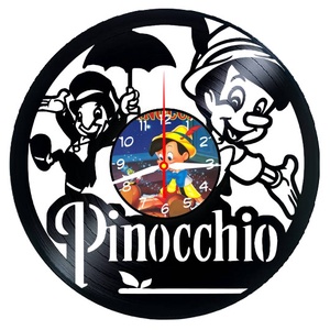PINOCCHIO-ceas de perete, Casă & Stil de viață, Accesorii pentru decorat casa, Decorațiuni de pereți, decorațiuni suspendate, Ceasuri de perete, , ARTYNOS