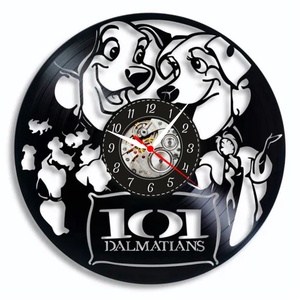 101 DALMATIENI-ceas de perete, Casă & Stil de viață, Accesorii pentru decorat casa, Decorațiuni de pereți, decorațiuni suspendate, Ceasuri de perete, , ARTYNOS