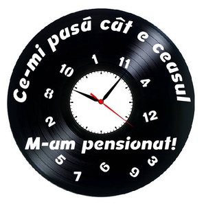 M-AM PENSIONAT-ceas de perete, Casă & Stil de viață, Accesorii pentru decorat casa, Decorațiuni de pereți, decorațiuni suspendate, Ceasuri de perete, , ARTYNOS
