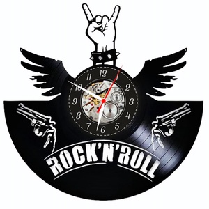 ROCK' ROLL-ceas de perete, Casă & Stil de viață, Accesorii pentru decorat casa, Decorațiuni de pereți, decorațiuni suspendate, Ceasuri de perete, , ARTYNOS