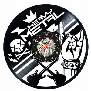 HEAVY METAL-ceas de perete, Casă & Stil de viață, Accesorii pentru decorat casa, Decorațiuni de pereți, decorațiuni suspendate, Ceasuri de perete, , ARTYNOS