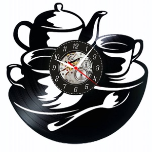 TEA TIME-ceas de perete, Casă & Stil de viață, Accesorii pentru decorat casa, Decorațiuni de pereți, decorațiuni suspendate, Ceasuri de perete, , ARTYNOS