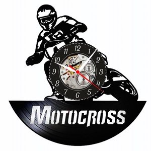 MOTOCROS- ceas de perete, Casă & Stil de viață, Accesorii pentru decorat casa, Decorațiuni de pereți, decorațiuni suspendate, Ceasuri de perete, , ARTYNOS