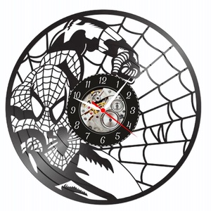 SPIDER MAN-ceas de perete, Casă & Stil de viață, Accesorii pentru decorat casa, Decorațiuni de pereți, decorațiuni suspendate, Ceasuri de perete, , ARTYNOS