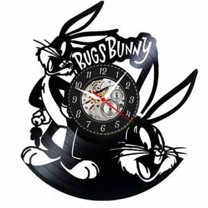 BUGS BUNNY- ceas de perete, Casă & Stil de viață, Accesorii pentru decorat casa, Decorațiuni de pereți, decorațiuni suspendate, Ceasuri de perete, , ARTYNOS