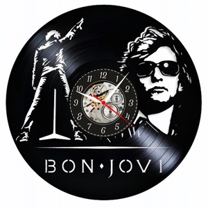 BON JOVI-ceas de perete, Casă & Stil de viață, Accesorii pentru decorat casa, Decorațiuni de pereți, decorațiuni suspendate, Ceasuri de perete, , ARTYNOS