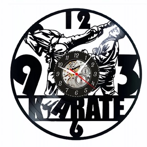 KARATE-ceas de perete, Casă & Stil de viață, Accesorii pentru decorat casa, Decorațiuni de pereți, decorațiuni suspendate, Ceasuri de perete, , ARTYNOS