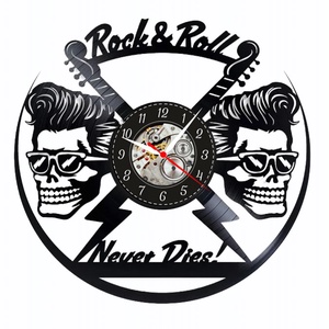 ROCK and ROLL- ceas de perete, Casă & Stil de viață, Accesorii pentru decorat casa, Decorațiuni de pereți, decorațiuni suspendate, Ceasuri de perete, , ARTYNOS