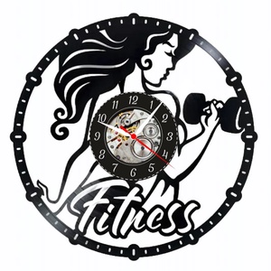 FITNESS-ceas de perete, Casă & Stil de viață, Accesorii pentru decorat casa, Decorațiuni de pereți, decorațiuni suspendate, Ceasuri de perete, , ARTYNOS