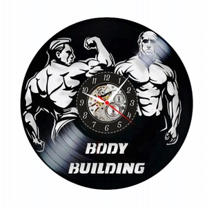 BODY BUILDING-ceas de perete, Casă & Stil de viață, Accesorii pentru decorat casa, Decorațiuni de pereți, decorațiuni suspendate, Ceasuri de perete, , ARTYNOS
