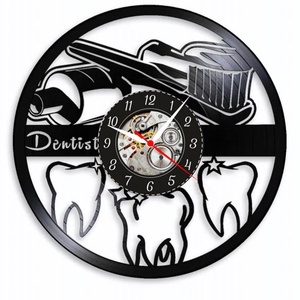 DENTIST-ceas de perete (personalizabil), Casă & Stil de viață, Accesorii pentru decorat casa, Decorațiuni de pereți, decorațiuni suspendate, Ceasuri de perete, , ARTYNOS