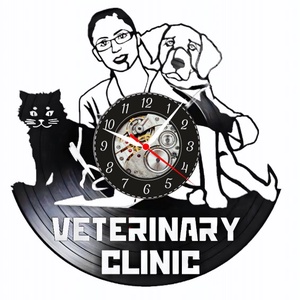 CLINICA VETERINARA- ceas de perete, Casă & Stil de viață, Accesorii pentru decorat casa, Decorațiuni de pereți, decorațiuni suspendate, Ceasuri de perete, , ARTYNOS