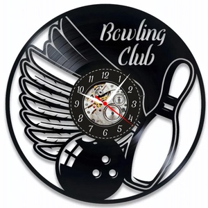 BOWLING- ceas de perete, Casă & Stil de viață, Accesorii pentru decorat casa, Decorațiuni de pereți, decorațiuni suspendate, Ceasuri de perete, , ARTYNOS