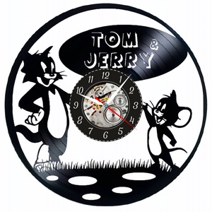 TOM SI JERRY- ceas de perete, Casă & Stil de viață, Accesorii pentru decorat casa, Decorațiuni de pereți, decorațiuni suspendate, Ceasuri de perete, , ARTYNOS
