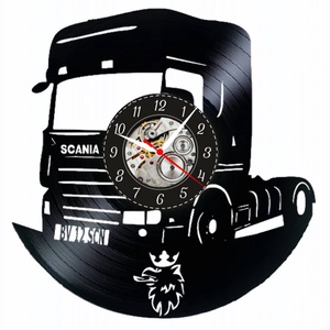 SCANIA- ceas de perete(personalizabil), Casă & Stil de viață, Accesorii pentru decorat casa, Decorațiuni de pereți, decorațiuni suspendate, Ceasuri de perete, , ARTYNOS