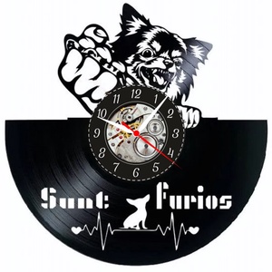 CHIHUAHUA FURIOS- ceas de perete, Casă & Stil de viață, Accesorii pentru decorat casa, Decorațiuni de pereți, decorațiuni suspendate, Ceasuri de perete, , ARTYNOS