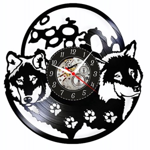 LUPI-ceas de perete, Casă & Stil de viață, Accesorii pentru decorat casa, Decorațiuni de pereți, decorațiuni suspendate, Ceasuri de perete, , ARTYNOS