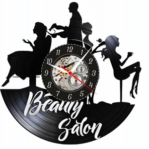 Beauty Salon- ceas de perete (PERSONALIZABIL), Casă & Stil de viață, Accesorii pentru decorat casa, Decorațiuni de pereți, decorațiuni suspendate, Ceasuri de perete, , ARTYNOS