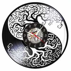 Yin And Yang-ceas de perete, Casă & Stil de viață, Accesorii pentru decorat casa, Decorațiuni de pereți, decorațiuni suspendate, Ceasuri de perete, , ARTYNOS